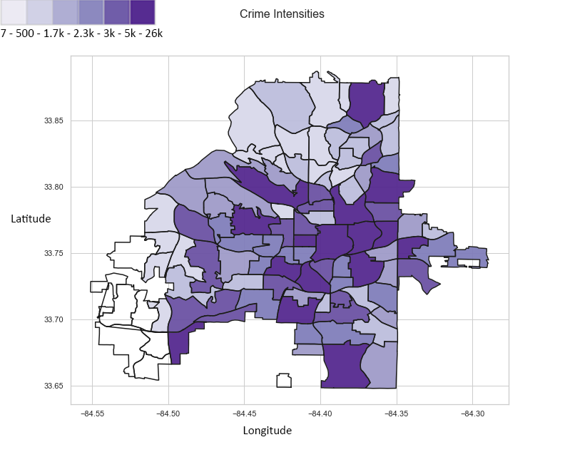 Atlanta all categories visualization