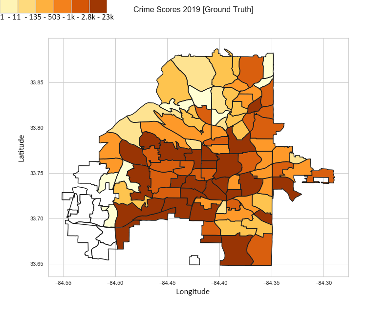 Crime Score 2019 Ground Truth