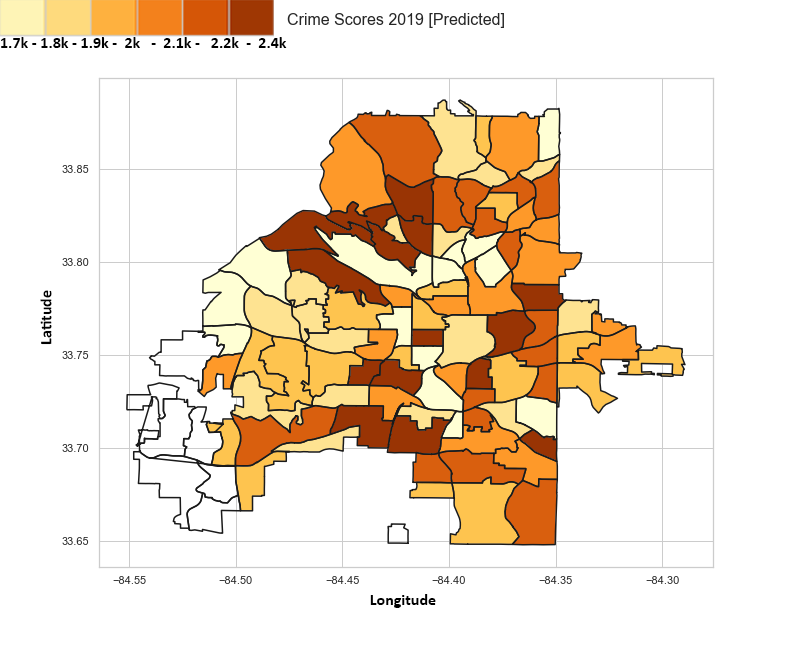 Crime Score 2019 Prediction